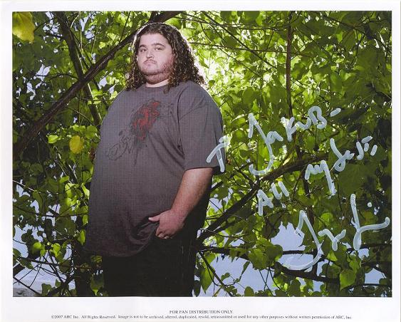 Jorge Garcia Autograph 1